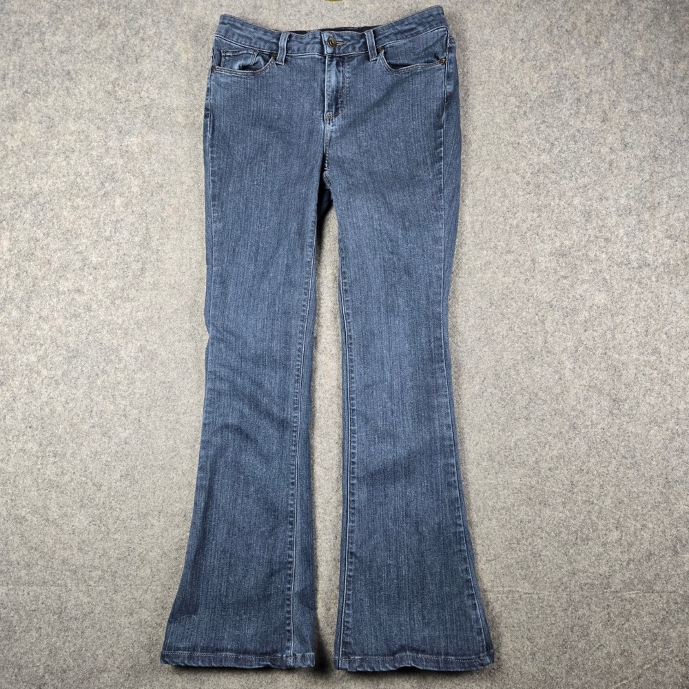 PAIGE Lou Lou Jeans Womens 29 Blue Flare Leg Denim Boho Chic Classic Casual